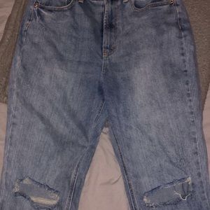 Blue jeans! Very comfy, good for a bleh day